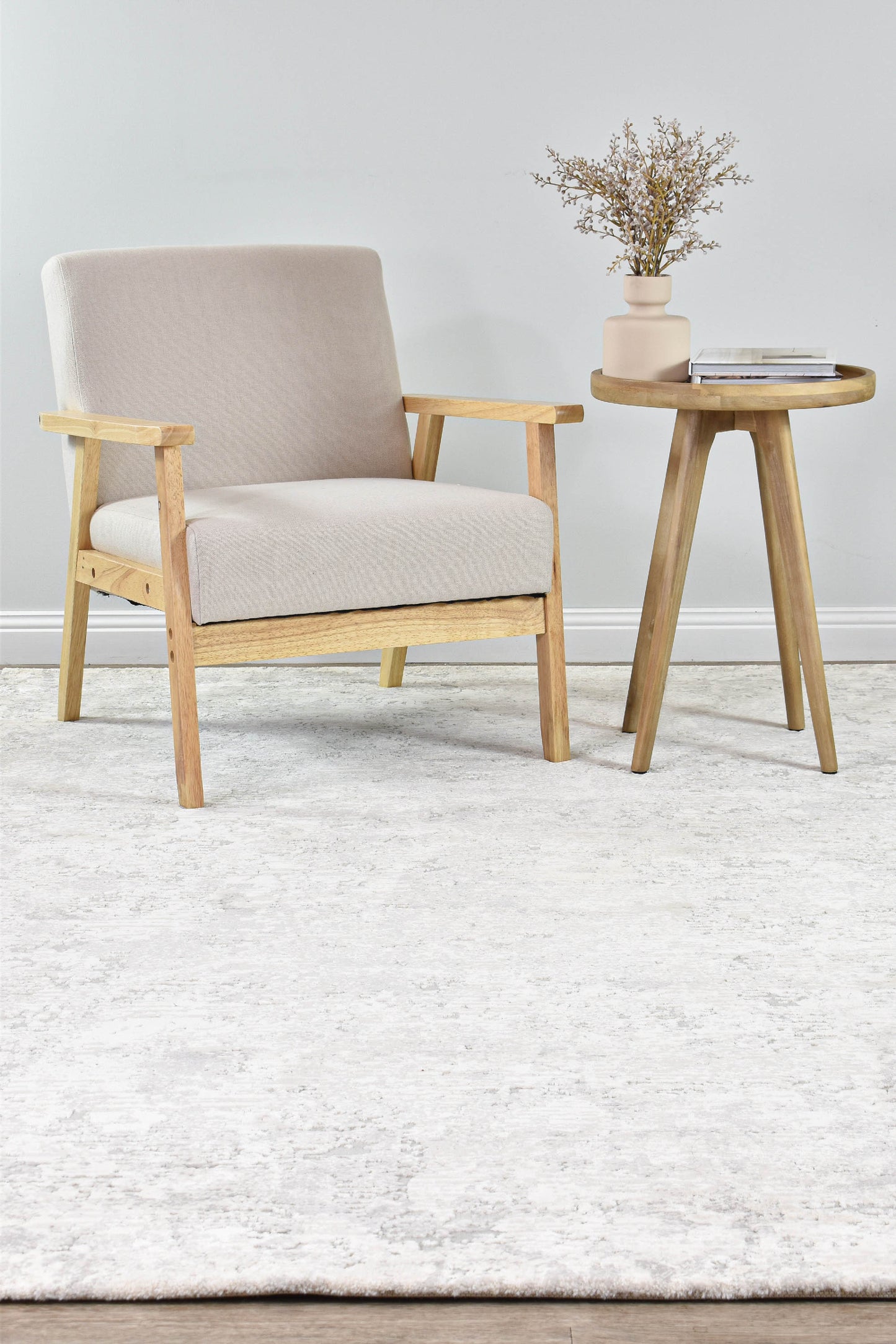 Imperial Nuvola In White Rug