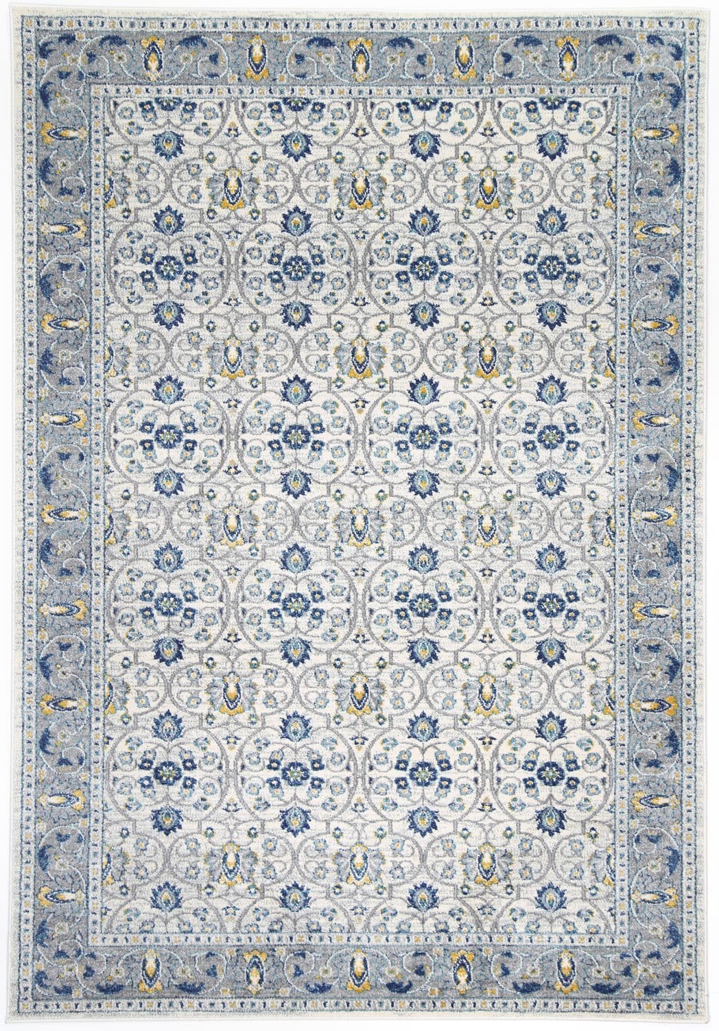 Zendaya Oriental in Blue & Green Rug