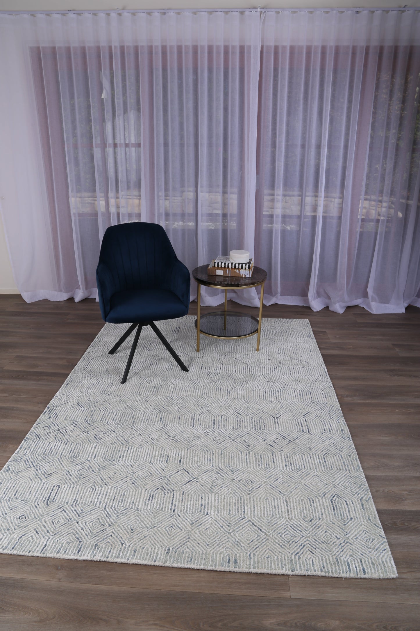Styled interior with Astrid Seafoam rug