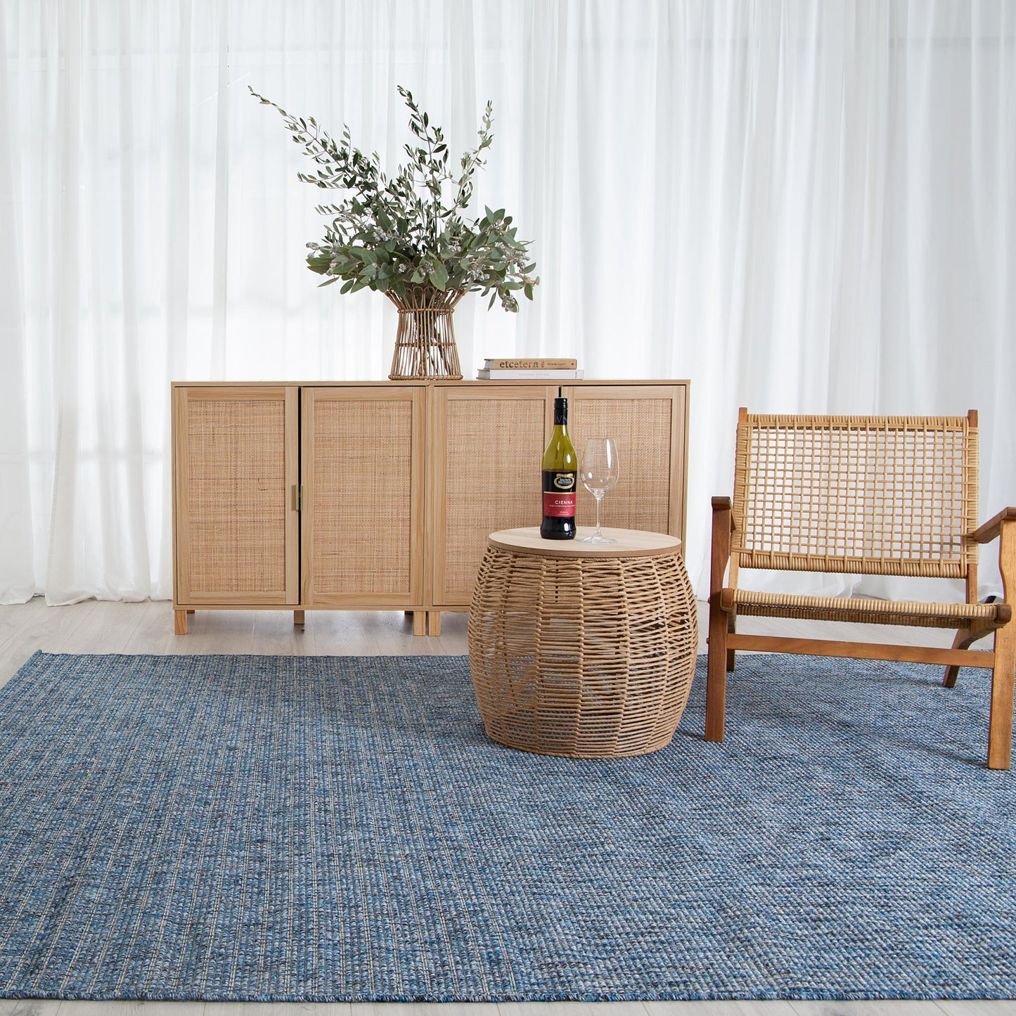 Lifestyle Navy Rug 08600B – Elegant Area Rug by Kaleen