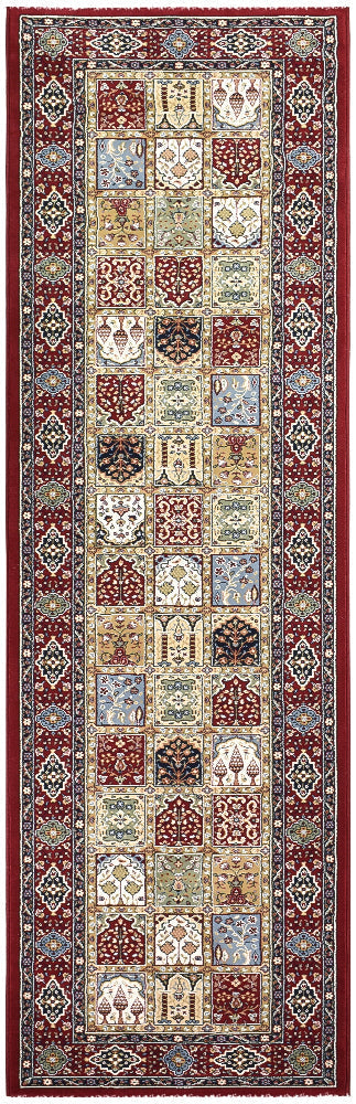 Charter 57112-1414 In Red : Runner Rug