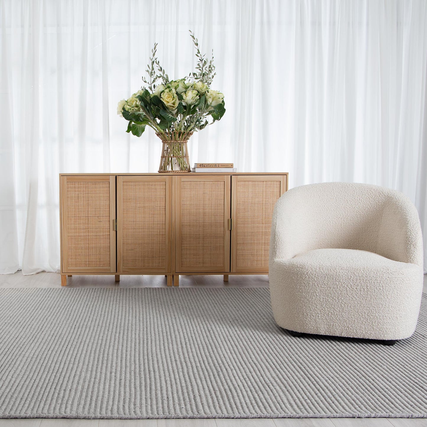 Zalia Cord Grey Fabric – Upholstery Cord Material in Grey Shade