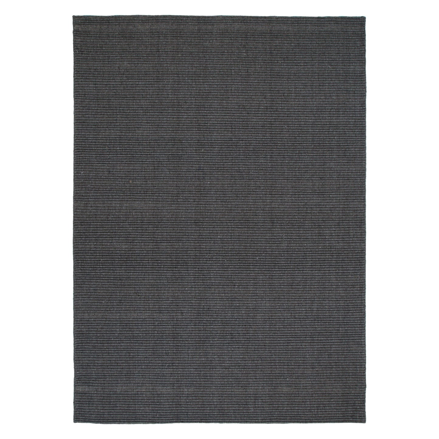 Zalia Cord Handloom Rug in Grey – Elegant Textured Finish