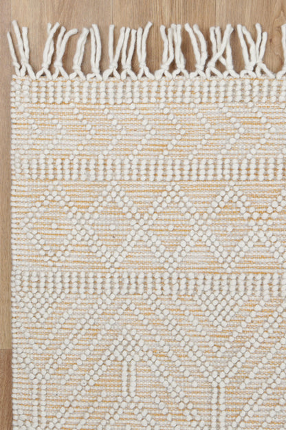 Perla Zoe Mustard Rug