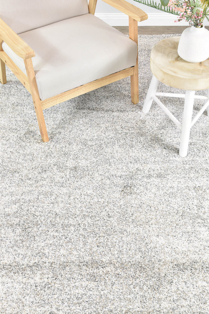 Alpha Shaggy Mountain In Grey Rug