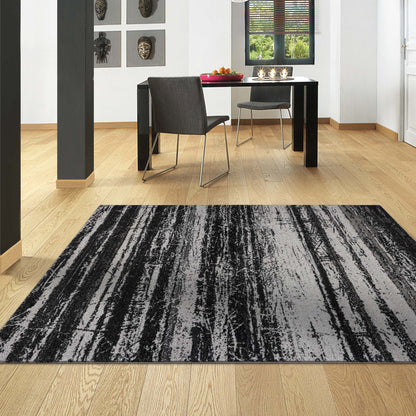 Adore Abstract in Grey Rug