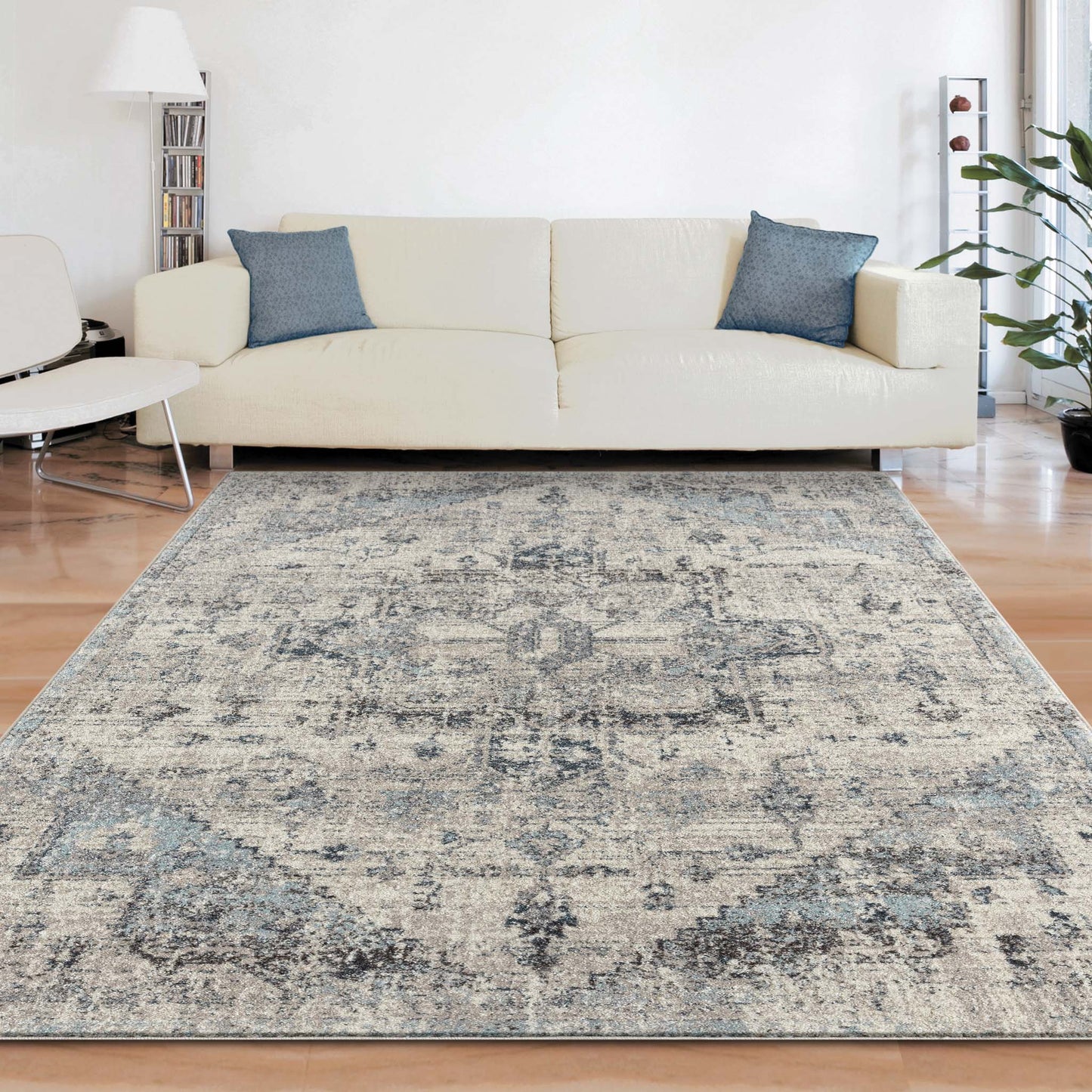 Adore Transitional in Light Grey Rug