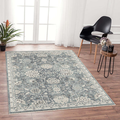 Edith In Light Blue D2202 Rug