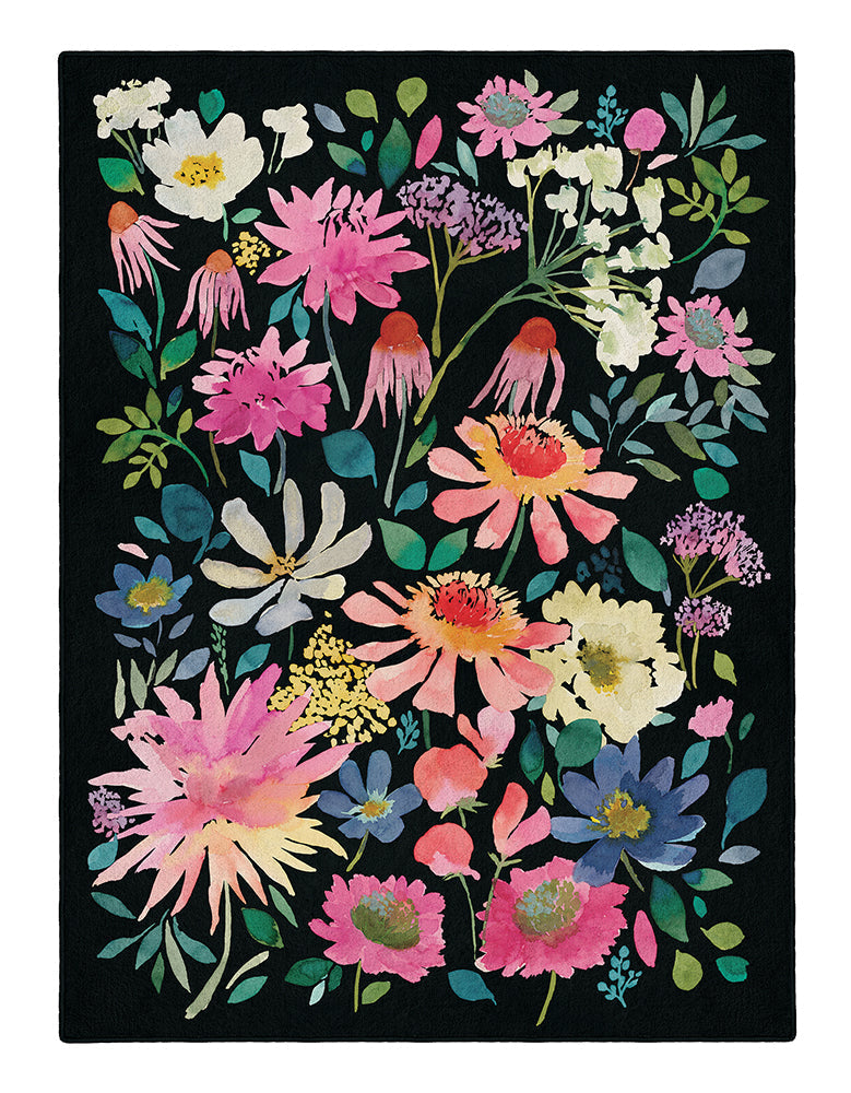 Bluebellgray 16505 Zinnia In Multi Coloured Rug