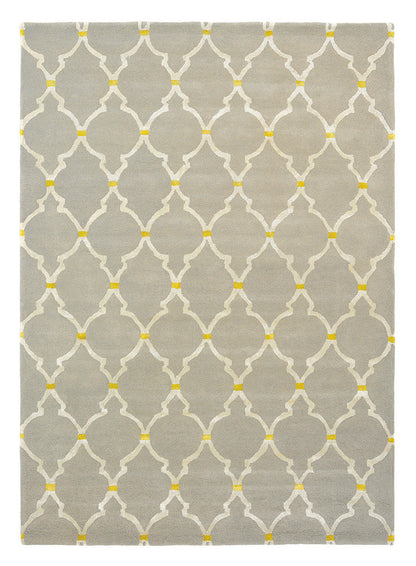 Sanderson Empire Trellis - Stone Rug