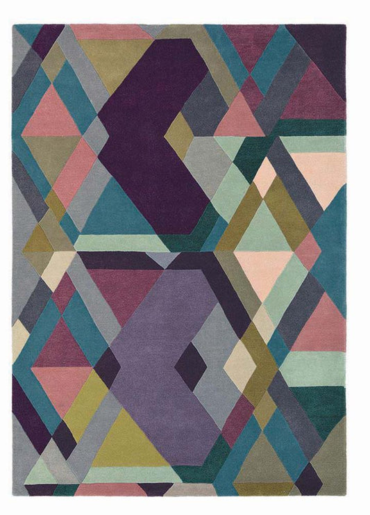 Ted Baker Mosaic Light Purple Rug - 57605