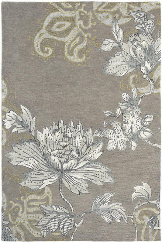 Wedgwood Fabled Floral Grey 37504 Rug