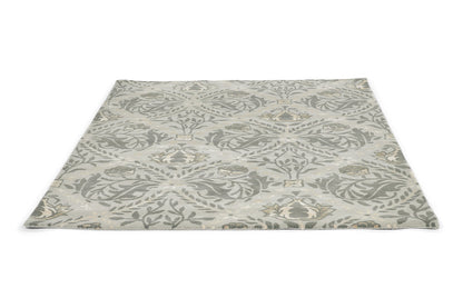 Pure Trellis Lightish Grey Rug