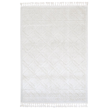 Bilbao Anisa Lattice in Cream Rug