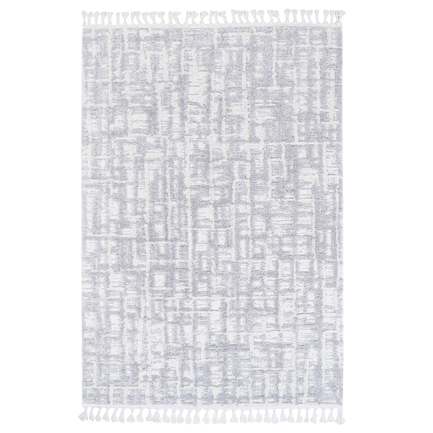 Bilbao Kubra Contemporary in Grey Rug