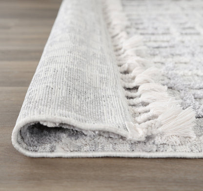 Bilbao Kubra Contemporary in Grey Rug