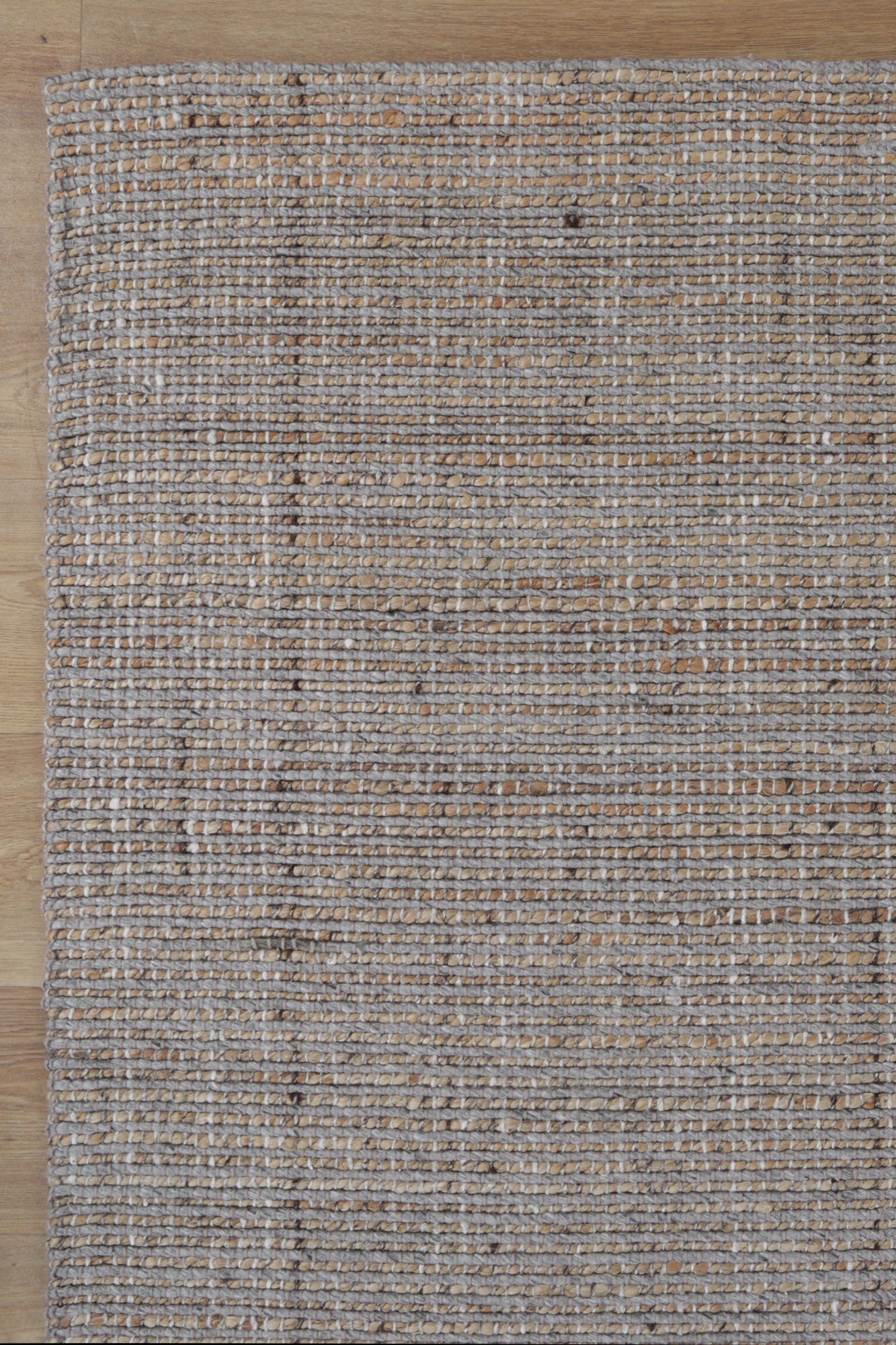 Dune Jute & Wool in Light Grey Rug