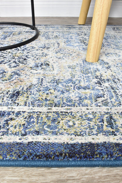 Oxford Rug 63435-5171 In Blue : Runner Rug