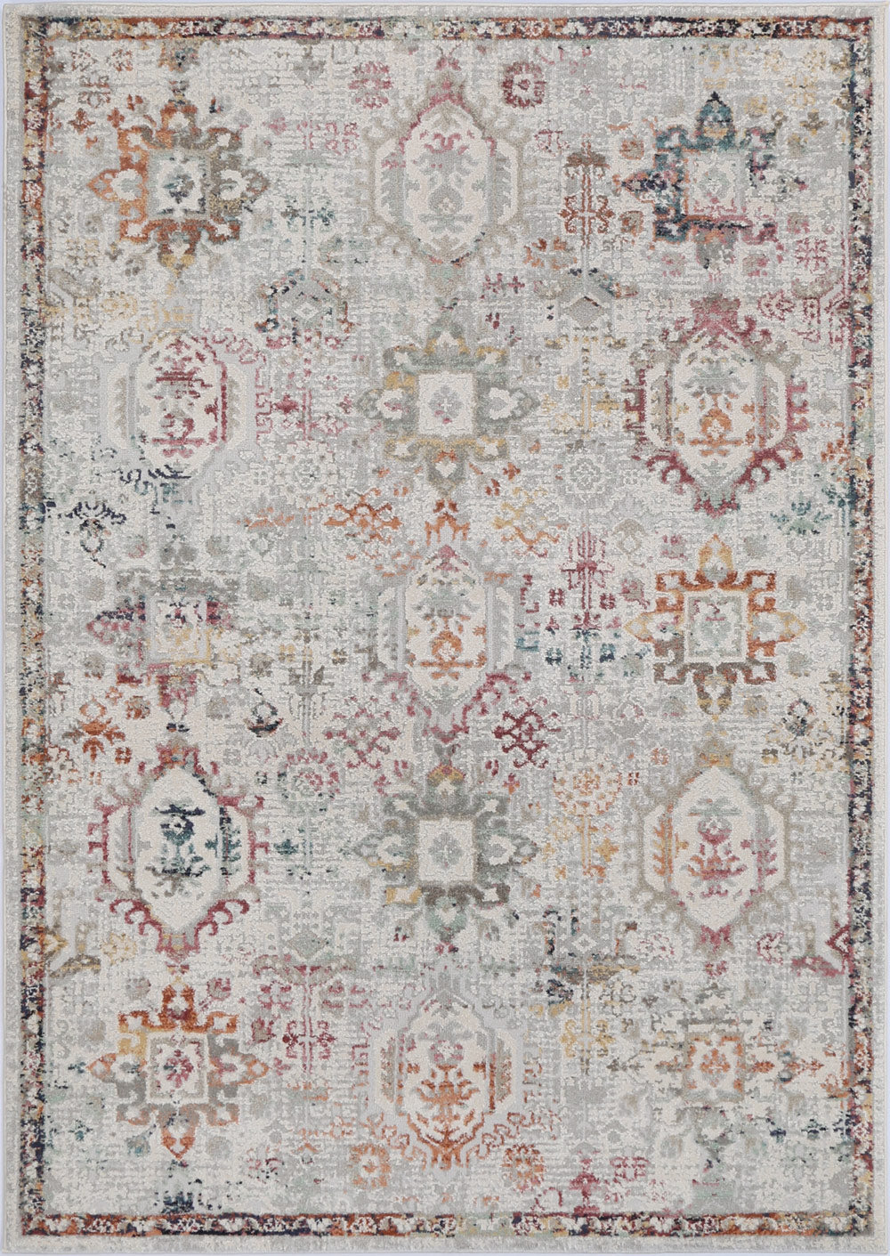 Mediterranean Chetaibi in Multi Plush Rug