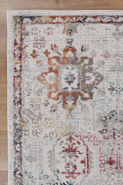 Mediterranean Chetaibi in Multi Plush Rug