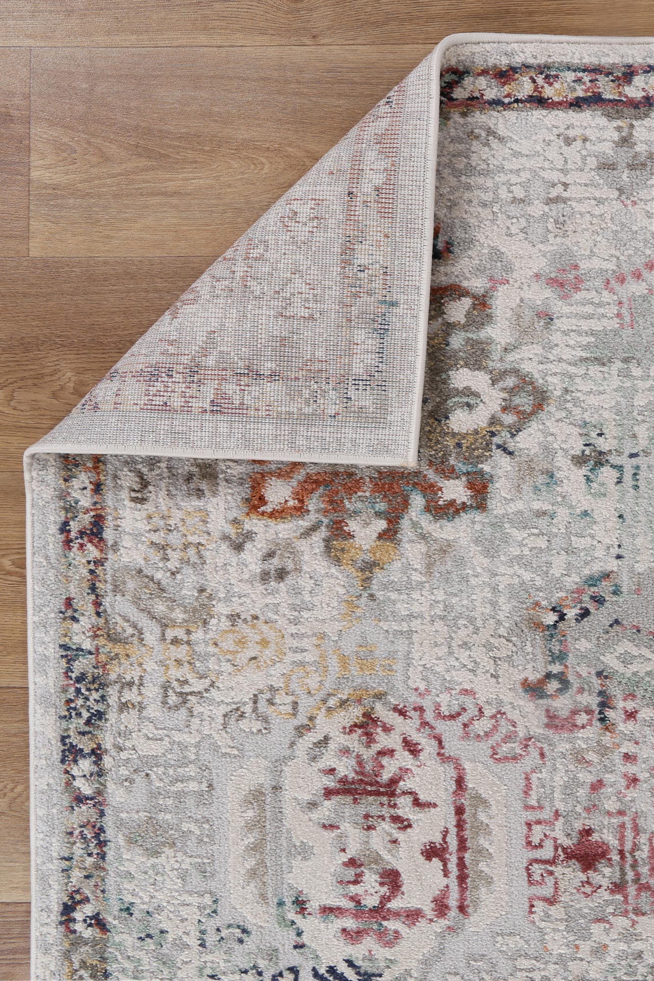 Mediterranean Chetaibi in Multi Plush Rug