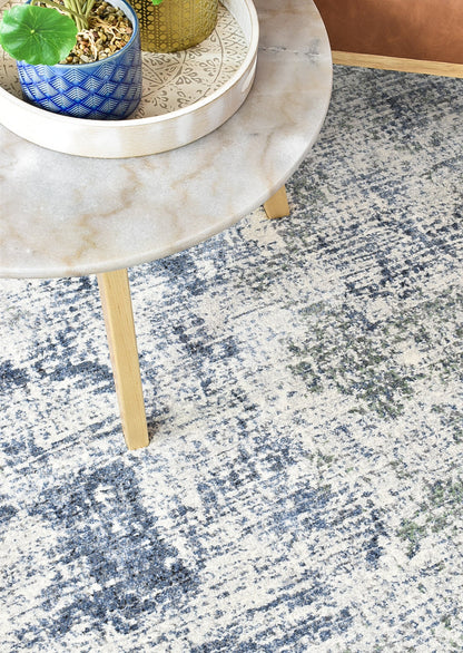 Oxford Rug 63596-6656 In Blue & White Rug