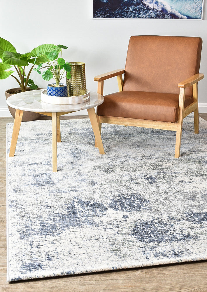 Oxford Rug 63596-6656 In Blue & White Rug