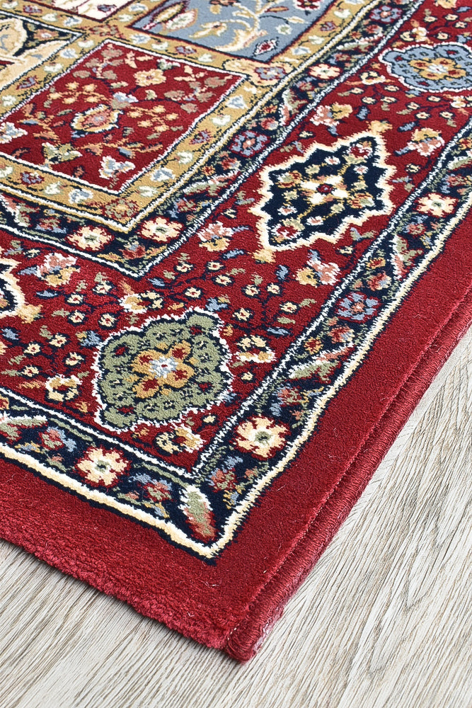 Charter 57112-1414 In Red : Runner Rug