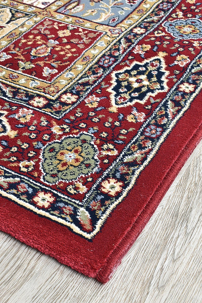 Charter 57112-1414 In Red : Runner Rug
