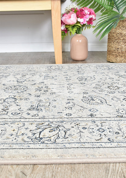 Charter 57125-9696 Traditional In White Rug