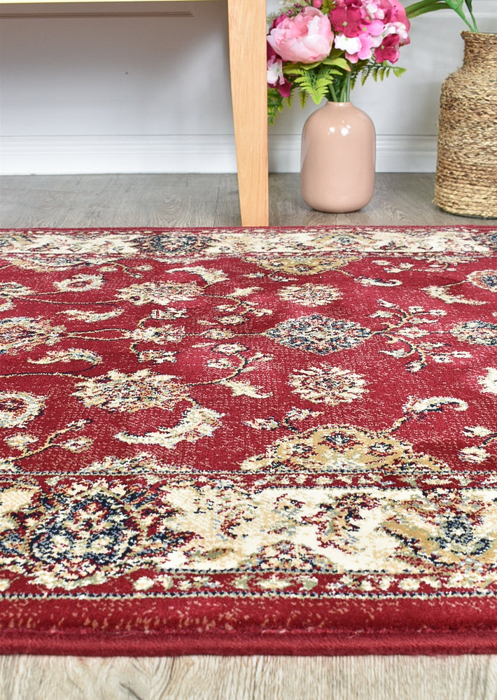 Charter 57158-1464 Traditional In Red Rug