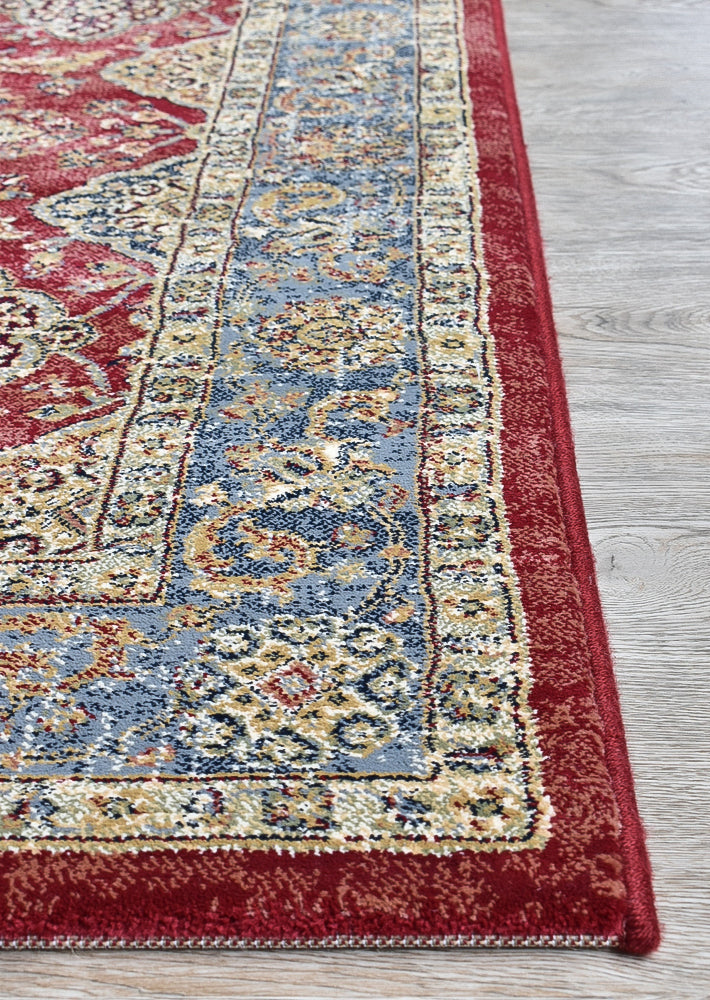 Charter 57163-1454 Traditional In Red Rug