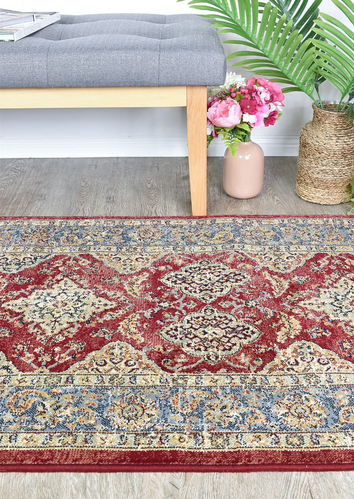 Charter 57163-1454 Traditional In Red Rug