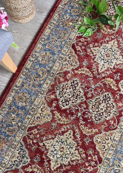 Charter 57163-1454 Traditional In Red Rug