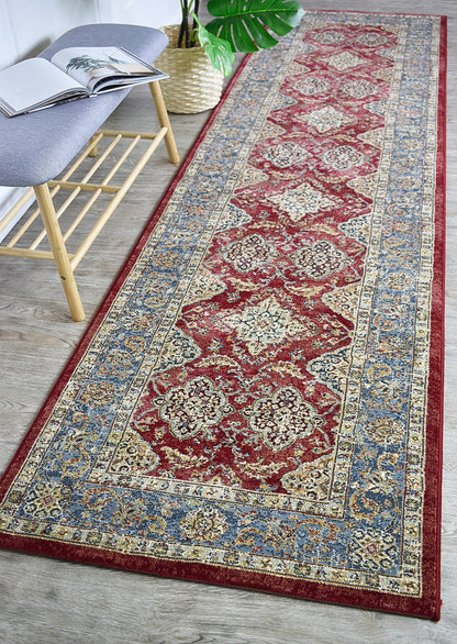 Charter 57163-1454 Traditional In Red Rug