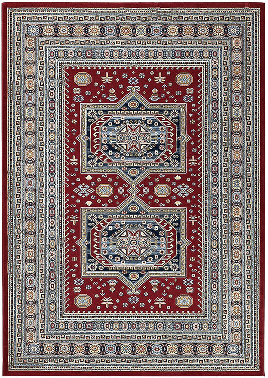 Charter 57149-1454 Medallion In Red Rug