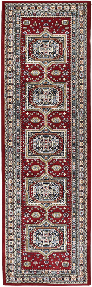 Charter 57149-1454 In Red : Runner Rug