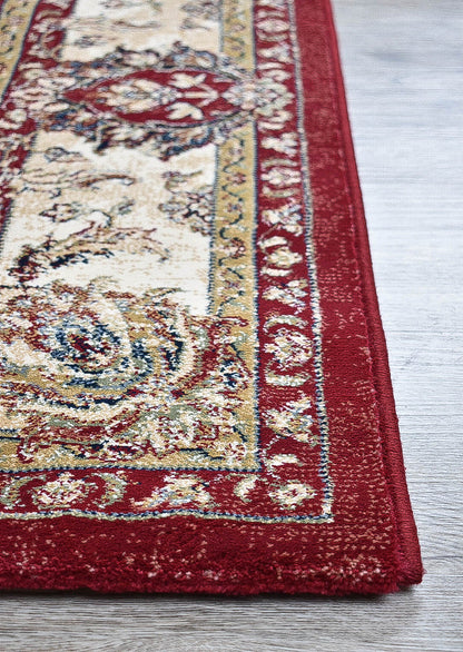 Charter 57158-1464 Traditional In Red Rug