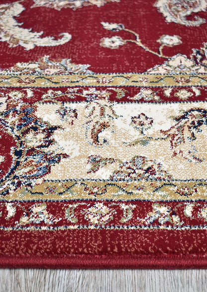 Charter 57158-1464 Traditional In Red Rug