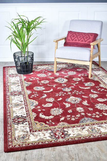 Charter 57158-1464 Traditional In Red Rug