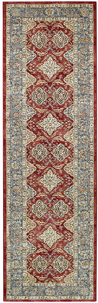 Charter 57163-1454 In Red : Runner Rug