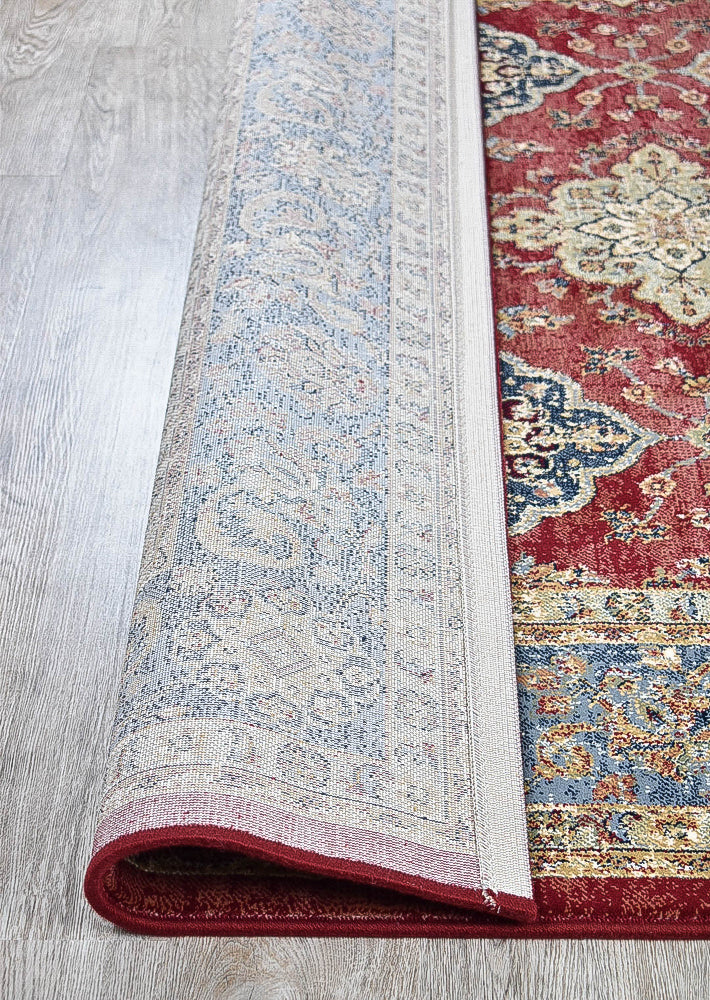 Charter 57163-1454 Traditional In Red Rug