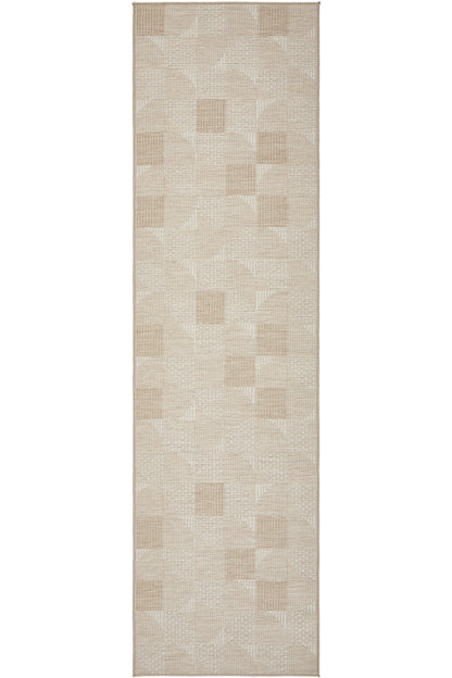 Patio Selin Natural Runner Rug