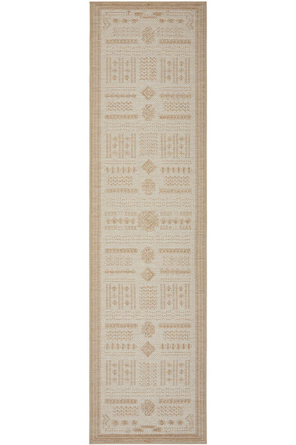 Patio Ziggy Natural Runner Rug