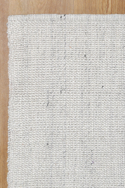 Pebble Platinum Wool Rug