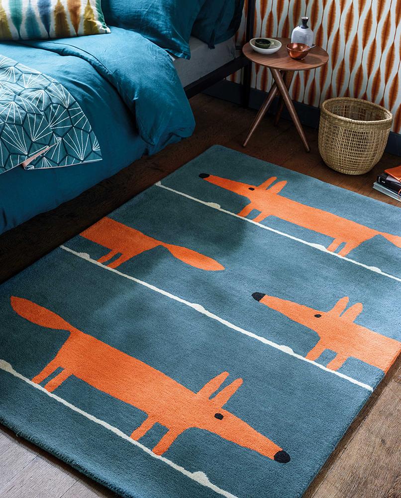 Scion Mr Fox Denim Rug - 25318