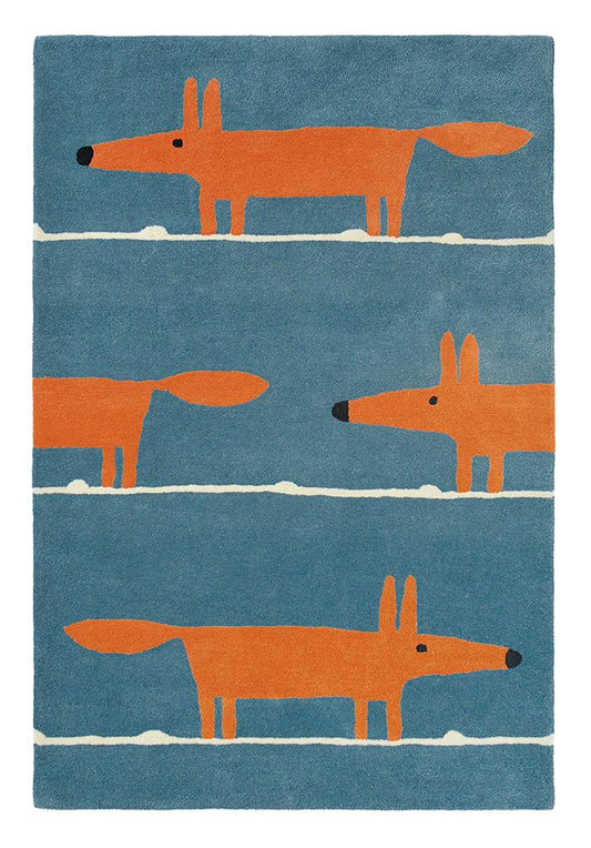 Scion Mr Fox Denim Rug - 25318