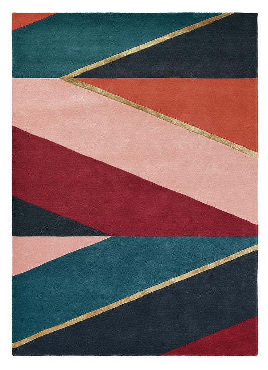 Ted Baker Sahara Burgundy  Rug - 56105