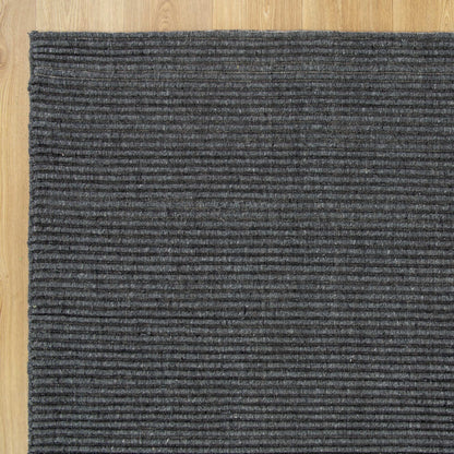 Zalia Cord Handloom in Slate Rug