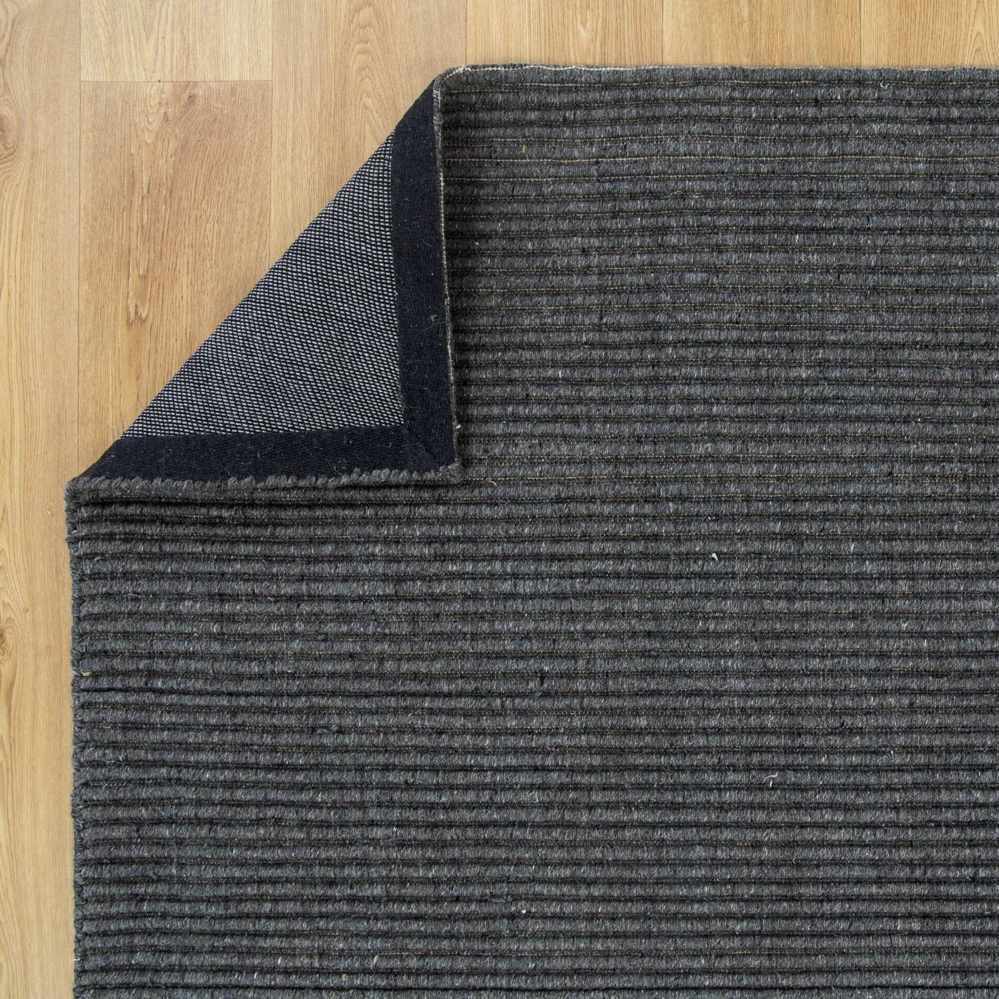 Zalia Cord Handloom in Slate Rug